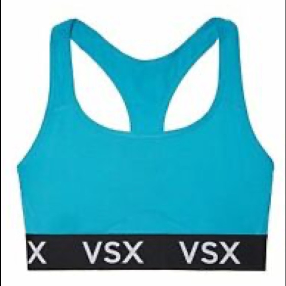 Victoria’s Secret VSX “The Player” Sports Bra - Aqua Blue